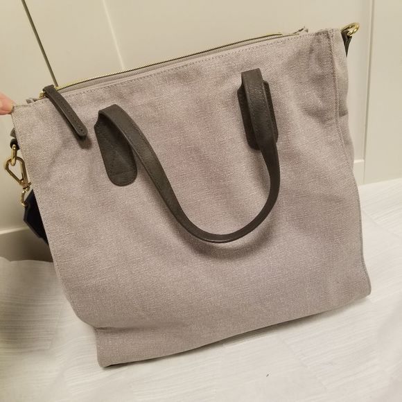 Erin Condren Canvas Tote Planner Crossbody Bag - Picture 2 of 12